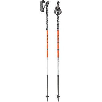 LEKI Skysolo FX.One Carbon, neonorange-white-black