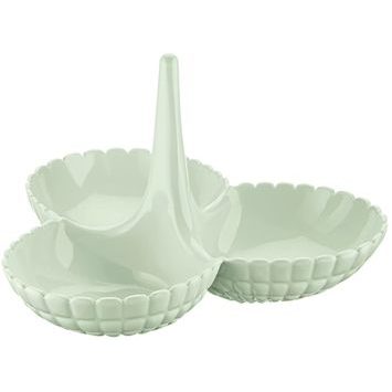 GUZZINI Stojánek servírovací Tiffany světle zelený