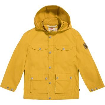FJÄLLRÄVEN Kids Greenland Jacket Mustard Yellow