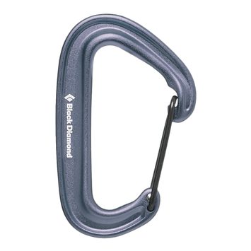 BLACK DIAMOND MINIWIRE CARABINER Gray