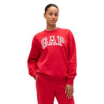 GAP 844939-03 Oversize mikina VintageSoft Logo Červená