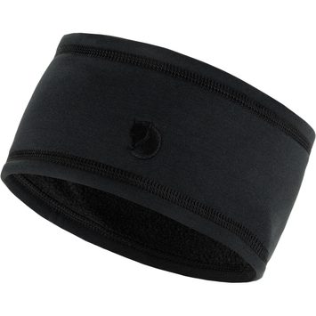 FJÄLLRÄVEN Expedition Fleece Headband Black