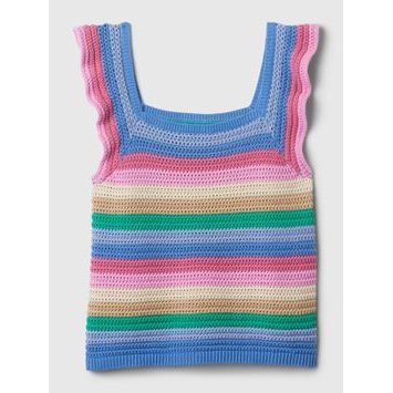 GAP 881472-00 Dětský háčkovaný top Barevná