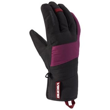 VIKING Gloves Espada, black/fuchsia