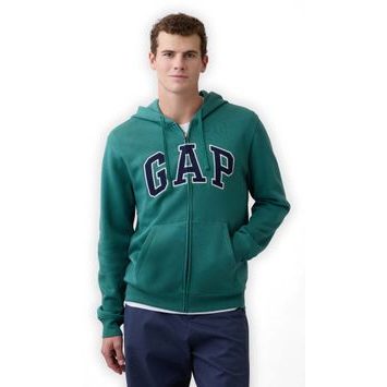 GAP 674144-32 Mikina s logem Zelená