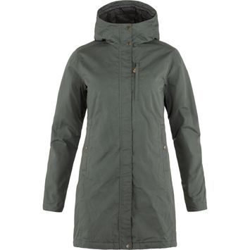 FJÄLLRÄVEN Kiruna Padded Parka W Basalt