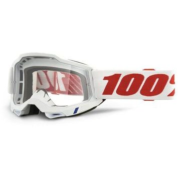 100% ACCURI 2 Goggle - Pure - Clear Lens