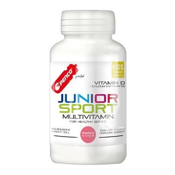 PENCO Junior Sport Multivitamin, 150 bonbonů jahoda