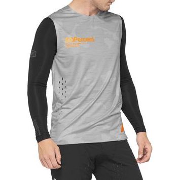 100% R-CORE CONCEPT Sleeveless Jersey Grey Camo