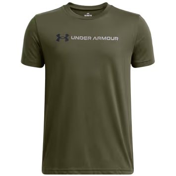 UNDER ARMOUR UA B LOGO WORDMARK SS 390 green