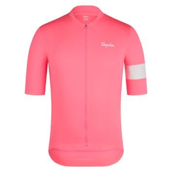 RAPHA CORE MEN'S JERSEY, Visibility Pink