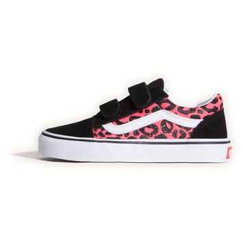 VANS Old Skool V GLITTER LEOPARD Diva Pink