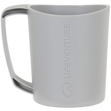 LIFEVENTURE Ellipse Big Mug 450 ml light grey
