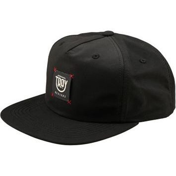 TROY LEE DESIGNS UNSTRUCTURED SNAPBACK SMILEY BLACK