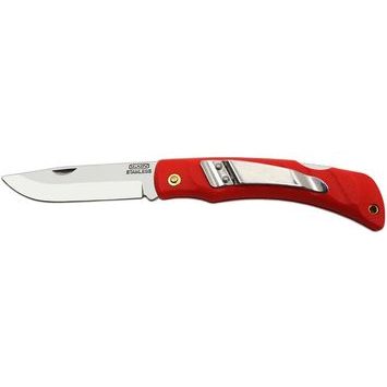 MIKOV CROCODILE s klipem 243-NH-1 SPONA červená
