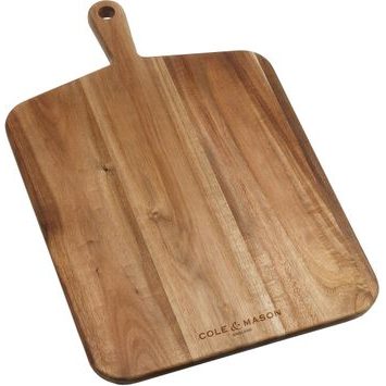 COLE&MASON Barkway Acacia cutting board with handle 52 cm
