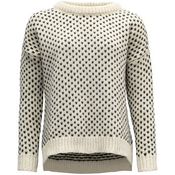 DEVOLD Nordsjø Wool Sweater Wmn, Offwhite