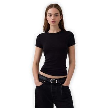 GAP 839665-04 Tričko s krátkým rukávem Černá