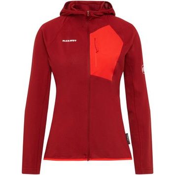 MAMMUT Aenergy Light ML Hooded Jacket Women dark mammut red-mammut red