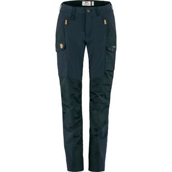 FJÄLLRÄVEN Nikka Trousers Curved W Dark Navy