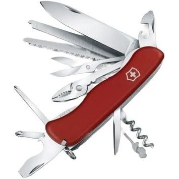 VICTORINOX WORK CHAMP, 111 mm, červený, blister