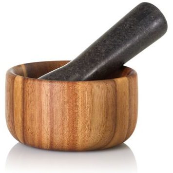ADHOC TARU, akácie/granit, 11x6 cm