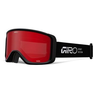 GIRO Sagen Black Stacked-Amber Scarlet/Yellow (2skla)