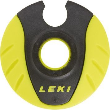 LEKI Alpine basket " Cobra", black-neonyellow