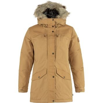 FJÄLLRÄVEN Singi Down Jacket W Buckwheat Brown