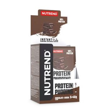 NUTREND Protein Pudding, 5x 40 g čokoláda+kakao