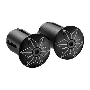 SUPACAZ Star Plugz Anodized - Black (anodized)