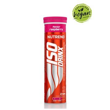 NUTREND Isodrinx Tabs, tuba, 12 tablet malina