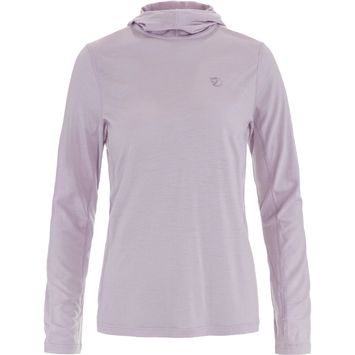 FJÄLLRÄVEN Abisko Wool Hoodie W Lavender Mist