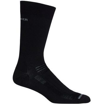 ICEBREAKER M Hike Liner Crew, BLACK
