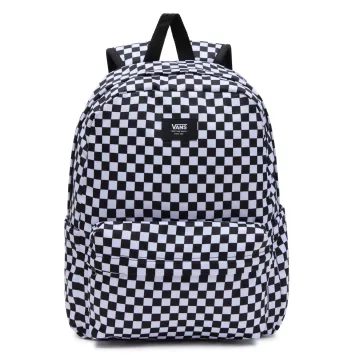 VANS OLD SKOOL CHECK BACKPAC Black/White
