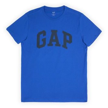 GAP 856659-21 Tričko s logem Everyday Soft Modrá