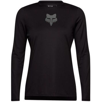 FOX W Ranger Ls Jersey Fox Head Black