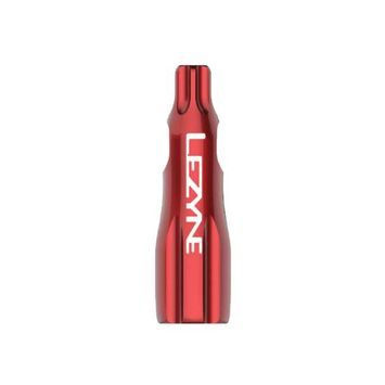 LEZYNE CNC TLR VALVE CAP RED