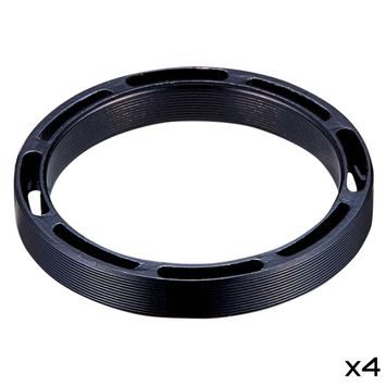 SUPACAZ SupaSpacer - 5mm x 4pcs - 1 1/8" - Black