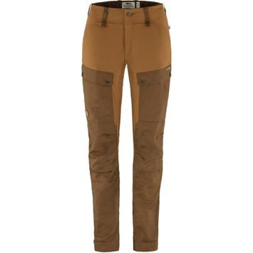 FJÄLLRÄVEN Keb Trousers Curved W Reg, Timber Brown-Chestnut