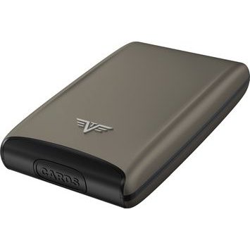 TRU VIRTU Credit Card Case RAZOR - silk Grey