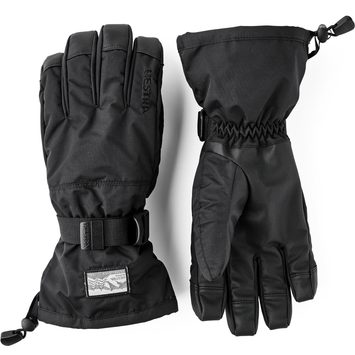 HESTRA Gauntlet Sr. - 5 finger Svart/Svart