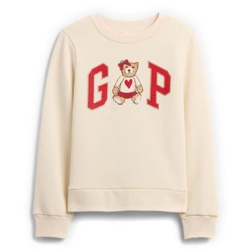 GAP 839149-04 Dětská mikina s logem Béžová