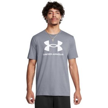 UNDER ARMOUR UA SPORTSTYLE LOGO UPDATE SS, šedá