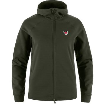 FJÄLLRÄVEN Expedition Fleece Hoodie W Deep Forest