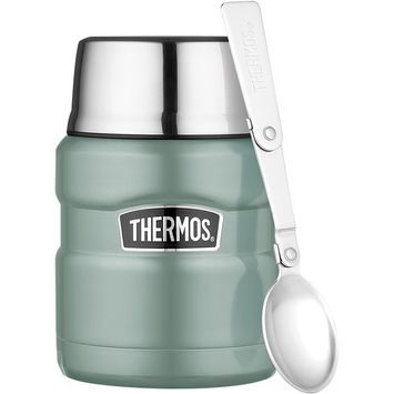 THERMOS Termoska na jídlo se skládácí lžící a šálkem 470 ml Duck Egg