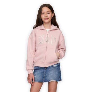 GAP 740017-03 Dětská mikina s logem Růžová