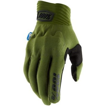 100% COGNITO SMART SHOCK Gloves Army Green