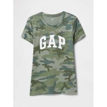 GAP Tričko s logem Zelená