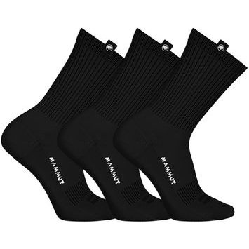 MAMMUT Everyday Crew Socks 3 Pack black